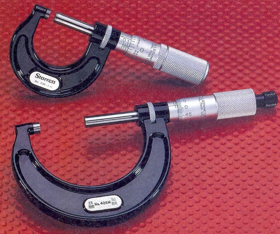 starrett measuring instruments